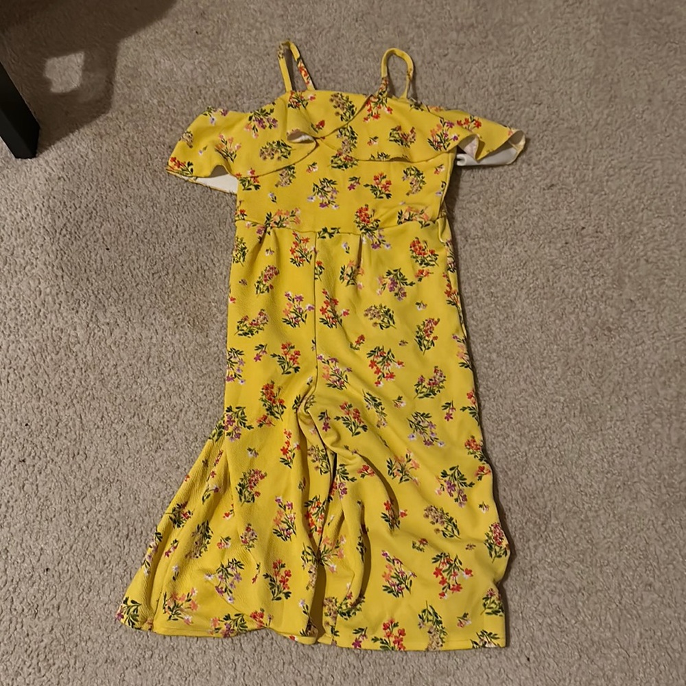 SPRING FLORAL JUMPSUIT